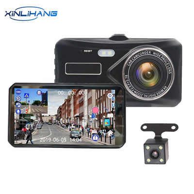 OEM de la grabadora de video de la conducción de la cámara del coche de Dashcam HD del sensor G del vehículo de la lente dual