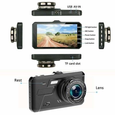 32GB Night Vision Registrar Motion Activado Dashcam Cámara trasera Video DVR 4 &quot;