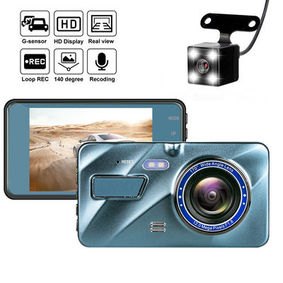 24 horas delantero trasero WDR Blackbox DVR Dash Cam automáticamente