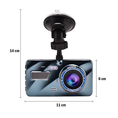 24 horas delantero trasero WDR Blackbox DVR Dash Cam automáticamente