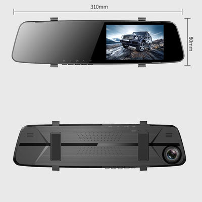 4.5Inch 24H Mirror Dash Cam Recorder Full HD 1080P para automóviles