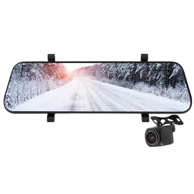 10&quot; Lente derecha Vehículo Blackbox DVR Full HD 1080P fHD Pantalla táctil Stream Media