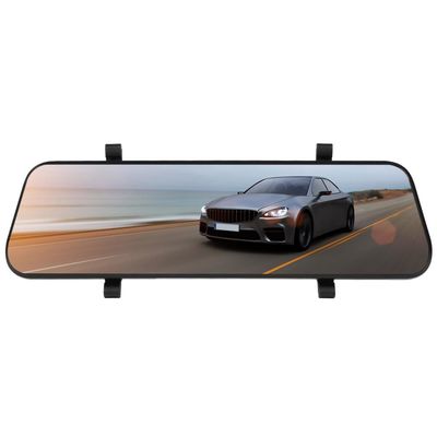 Streaming Media Auto Video Dash Cam Recorder DVR Vista trasera de pantalla táctil FHD de 9,66 pulgadas