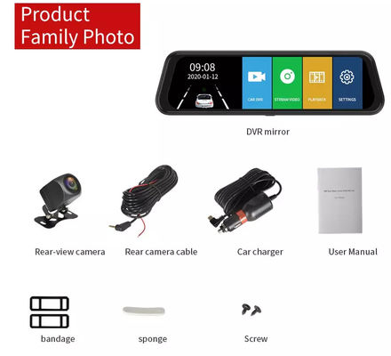 Portable Stream Media Wireless Carplay Android IPS Pantalla táctil de 10 pulgadas
