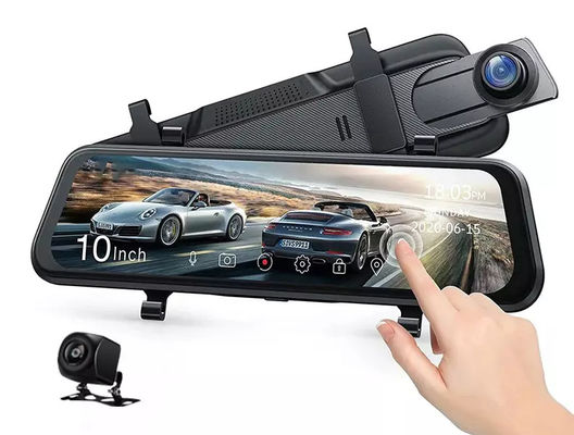 Vehículo 30FPS 2.5D Pantalla táctil Stream Dash Cam WIFI GPS Gran angular