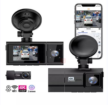 Sony IMX335 1080P Dual Lente Coche DVR Cámara Vehículo Blackbox 2.5K