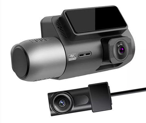 leva de la rociada del coche de la cámara 4G DVR del tablero de instrumentos de 1080P 2K 4K 3 canales GPS