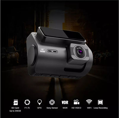 Cámara de la rociada de GPS Wifi de la lente dual del RGB AHD con la velocidad y la detección de movimiento de GPS