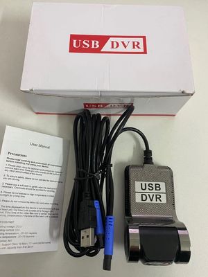 FCWS LDWS Videocámara para automóvil FHD 1080P Vehículo Blackbox DVR Lente dual