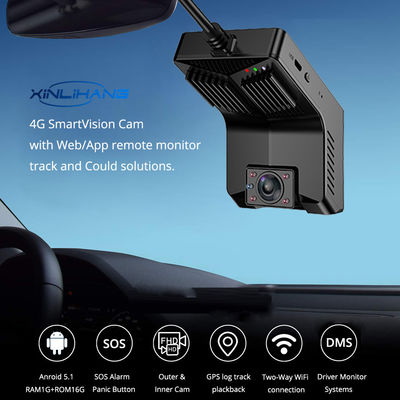 Visión nocturna por infrarrojos, videocámara de coche oculta USB, cámara de espejo DVR, vista en vivo FHD1080P, vista remota