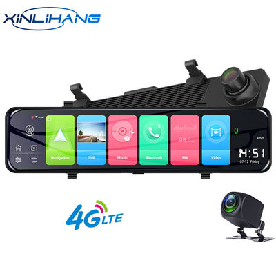 Espejo retrovisor coche DVR movimiento activado Dashcam Video Recorder FHD1080P lente dual