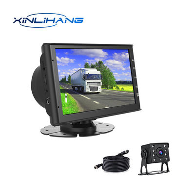 7 pulgadas Android GPS Navegación Full HD Camión Coche DVR Cámara Dash Cam 2CHs