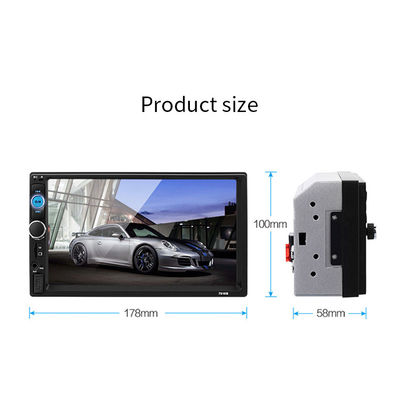 Universal Motion Activated Dashcam Navigator 7.0 Pulgadas Ips Pantalla Coche DVR FM Reproductor de DVD
