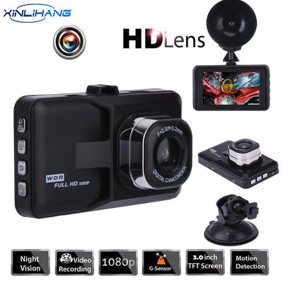Grabadora de video digital de cámara dual con espejo DVR para automóvil montado en CMOS de 3 &quot;