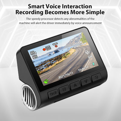Registrador Camara Dashcam Video Recording de Black Box DVR de la cámara del vehículo del coche de Wifi GPS 4K