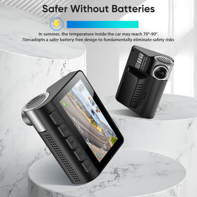 3 cámara del tablero de instrumentos del coche DVR de WIFI GPS de la leva de la rociada de la pantalla UHD 4K GPS de la pulgada IPS