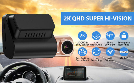 Car Black Box LCD 4K GPS Dash Cam con WIFI GPS Video Recorder