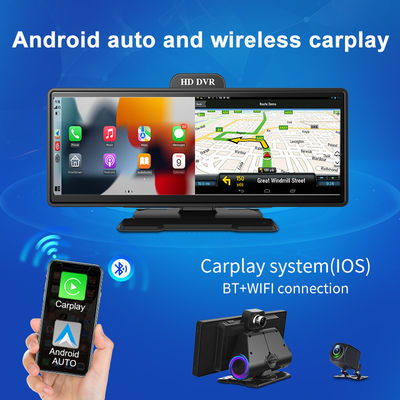 4K Android Auto ADAS WiFi Dash Cam AUX FM GPS 10.26&quot; Coche DVR CarPlay
